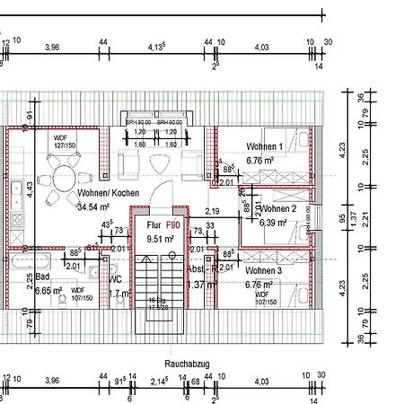 Vip A 64qm 4 Zi Dg Klimatisiert Grosses Bad U Kueche Max 4 Gaeste Inklusive Schlafsofa * Vierraden